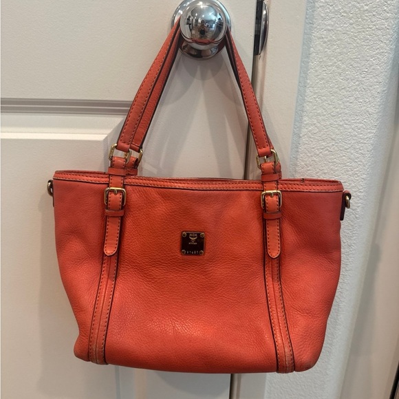 Orange/Peach MCM Handbag - Picture 1 of 12